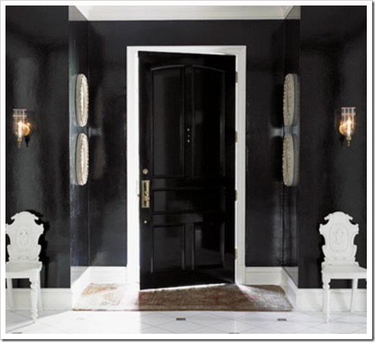 High Gloss Painted Rooms